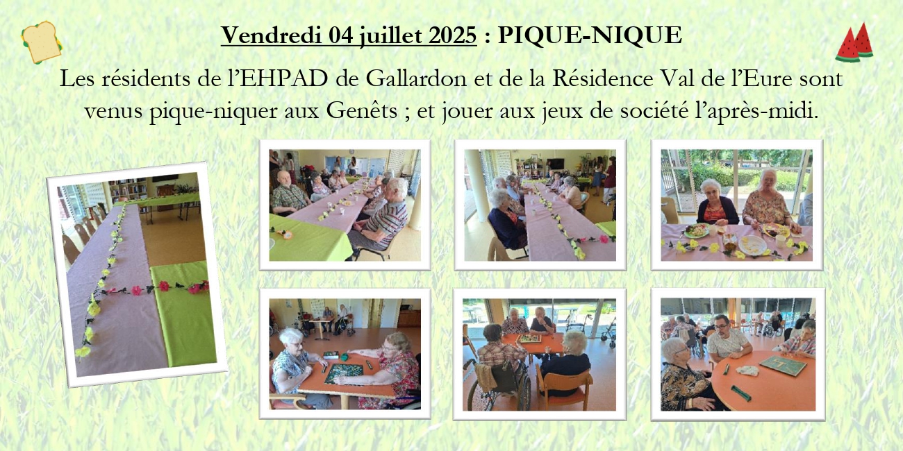 Pique-nique aux Genêts