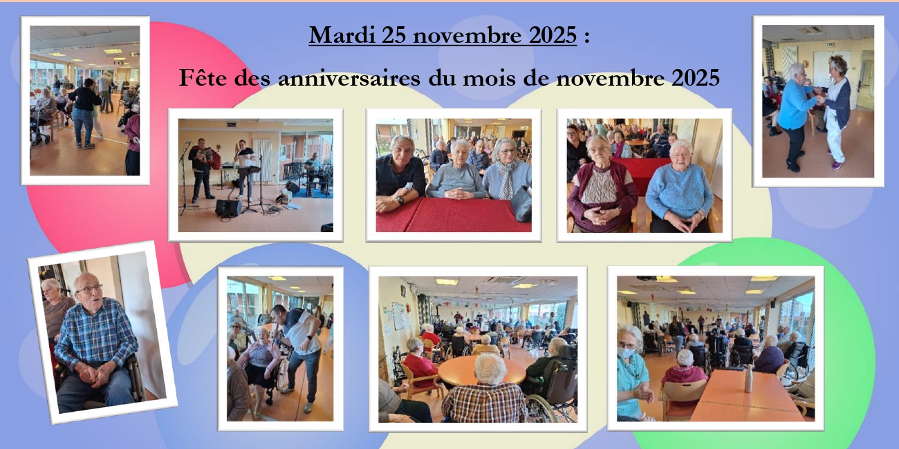 Fête des anniversaires de novembre 2025