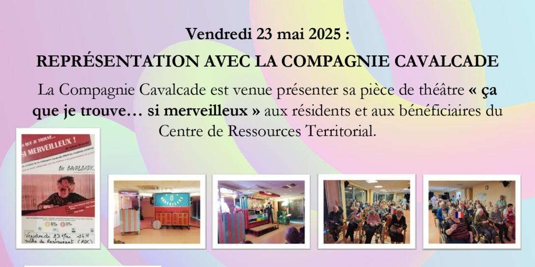 Représentation théâtrale avec la compagnie Cavalcade
