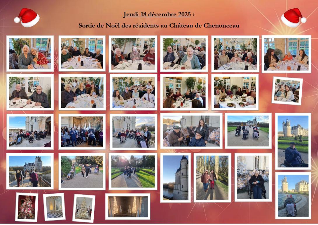 Sortie de Noël au Château de Chenonceau
