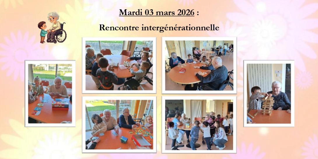 Rencontre intergénérationnelle