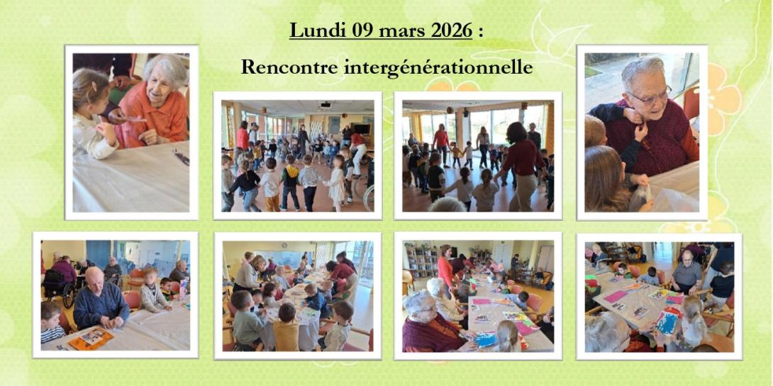 Rencontre intergénérationnelle