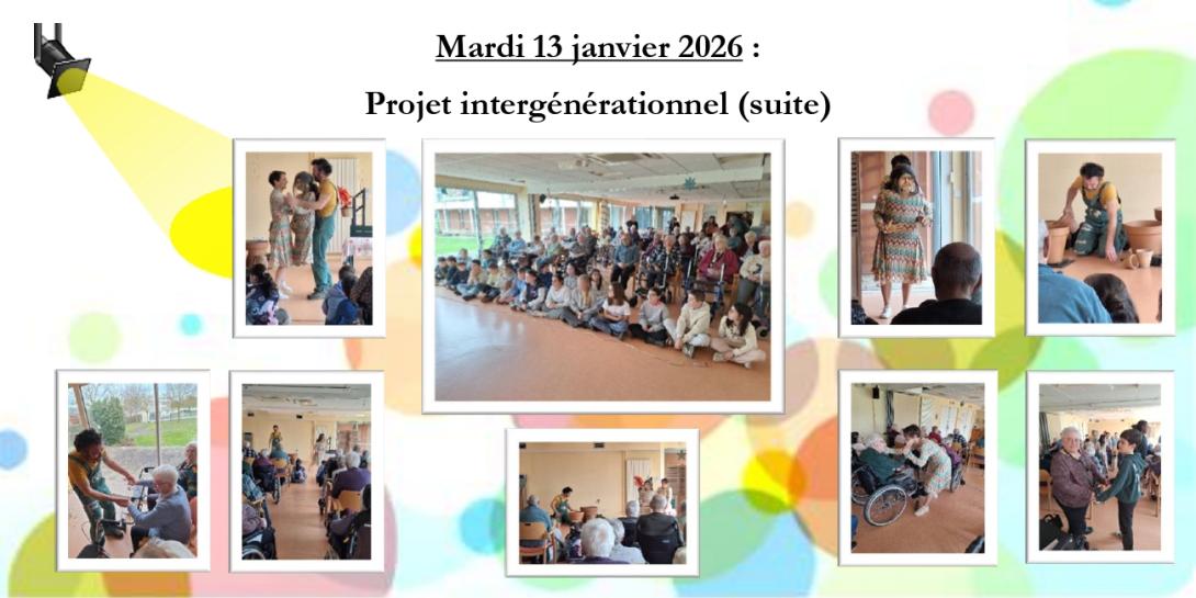 Projet intergénérationnel (suite)