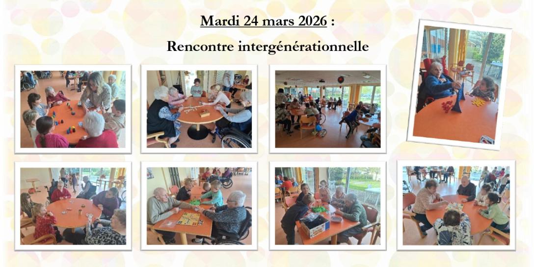 Rencontre intergénérationnelle