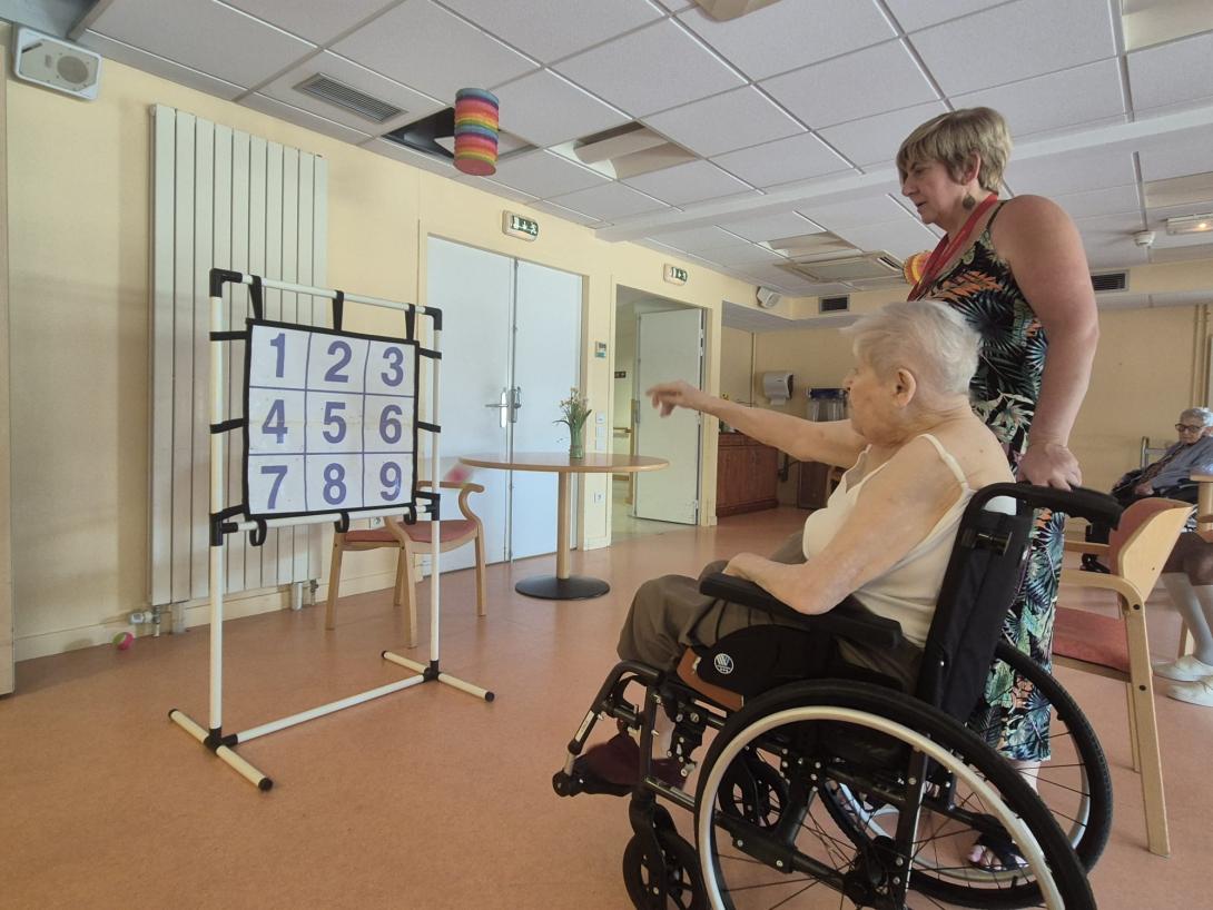Mini-olympiades avec les usagers du Centre de Ressources Territorial